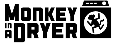 monkey in a dryer custom screen printing